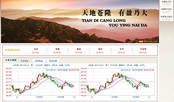 贵金属金融交易投资类网站